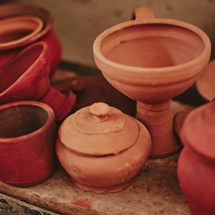 Cană de ceai — motiv floral